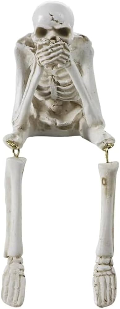 ハロウィン　骸骨　置き物 骸骨 ガイコツ スカル ドクロ 40cm ハロウィン 飾り 髑髏 置物